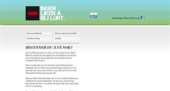 Desktop Screenshot of ingenlikerablilurt.no